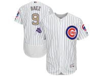 Men's Chicago Cubs Javier Baez Majestic White 2017 Gold Program Flex Base Player Jersey