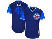 Men's Chicago Cubs John Lackey Lack Majestic Royal 2017 Players Weekend Jersey