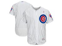 Men's Chicago Cubs Majestic White 2018 Mother's Day Home Flex Base Team Jersey