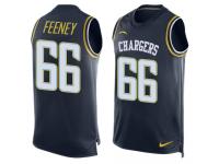 Men's Dan Feeney #66 Nike Navy Blue Jersey - NFL Los Angeles Chargers Player Name & Number Tank Top