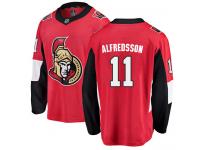Men's Daniel Alfredsson Breakaway Red Jersey NHL Ottawa Senators #11 Home