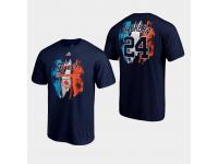 Men's Detroit Tigers 2019 Spring Training #24 Navy Miguel Cabrera Majestic T-Shirt