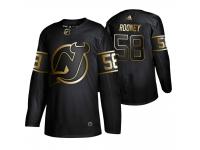 Men's Devils Kevin Rooney Black 2019 NHL Golden Edition Jersey