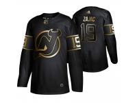 Men's Devils Travis Zajac Black 2019 NHL Golden Edition Jersey