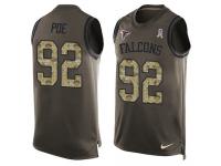 Men's Dontari Poe #92 Nike Green Jersey - NFL Atlanta Falcons Salute to Service Tank Top