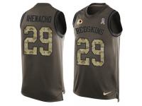 Men's Duke Ihenacho #29 Nike Green Jersey - NFL Washington Redskins Salute to Service Tank Top