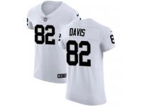 Men's Elite Al Davis #82 Nike White Road Jersey - NFL Oakland Raiders Vapor Untouchable