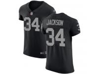 Men's Elite Bo Jackson #34 Nike Black Home Jersey - NFL Oakland Raiders Vapor Untouchable