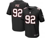 Men's Elite Dontari Poe #92 Nike Black Alternate Jersey - NFL Atlanta Falcons