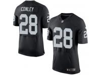 Men's Elite Gareon Conley #28 Nike Black Home Jersey - NFL Oakland Raiders