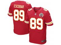Men's Elite Gavin Escobar #89 Nike Red Home Jersey - NFL Kansas City Chiefs
