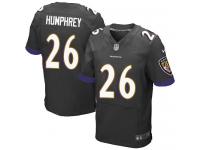 Men's Elite Marlon Humphrey #26 Nike Black Alternate Jersey - NFL Baltimore Ravens