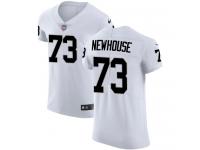 Men's Elite Marshall Newhouse #73 Nike White Road Jersey - NFL Oakland Raiders Vapor Untouchable