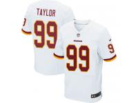 Men's Elite Phil Taylor #99 Nike White Road Jersey - NFL Washington Redskins