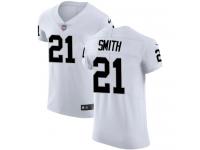 Men's Elite Sean Smith #21 Nike White Road Jersey - NFL Oakland Raiders Vapor Untouchable