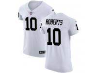 Men's Elite Seth Roberts #10 Nike White Road Jersey - NFL Oakland Raiders Vapor Untouchable