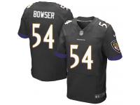 Men's Elite Tyus Bowser #54 Nike Black Alternate Jersey - NFL Baltimore Ravens