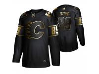 Men's Flames Alan Quine Black Adidas 2019 NHL Golden Edition Jersey