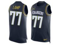 Men's Forrest Lamp #77 Nike Navy Blue Jersey - NFL Los Angeles Chargers Player Name & Number Tank Top