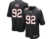 Men's Game Dontari Poe #92 Nike Black Alternate Jersey - NFL Atlanta Falcons