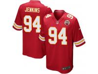 Men's Game Jarvis Jenkins #94 Nike Red Home Jersey - NFL Kansas City Chiefs