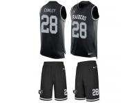 Men's Gareon Conley #28 Nike Black Jersey - NFL Oakland Raiders Tank Top Suit