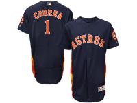 Men's Houston Astros Carlos Correa Majestic Navy Flexbase Authentic Collection Player Jersey