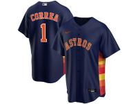 Men's Houston Astros Carlos Correa Nike Navy Alternate 2020 Player Jersey