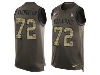 Men's Hugh Thornton #72 Nike Green Jersey - NFL Atlanta Falcons Salute to Service Tank Top