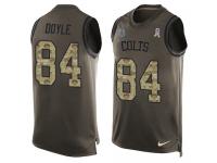 Men's Jack Doyle #84 Nike Green Jersey - NFL Indianapolis Colts Salute to Service Tank Top