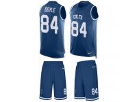 Men's Jack Doyle #84 Nike Royal Blue Jersey - NFL Indianapolis Colts Tank Top Suit