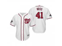 Men's Joe Ross Washington Nationals White 2019 World Series Champions Cool Base Jersey