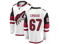 Men's Lawson Crouse Breakaway White Away NHL Jersey Arizona Coyotes #67