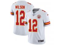 Men's Limited Albert Wilson #12 Nike White Road Jersey - NFL Kansas City Chiefs Vapor Untouchable