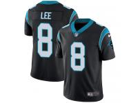 Men's Limited Andy Lee #8 Nike Black Home Jersey - NFL Carolina Panthers Vapor Untouchable