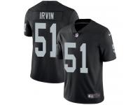 Men's Limited Bruce Irvin #51 Nike Black Home Jersey - NFL Oakland Raiders Vapor Untouchable