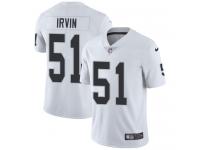 Men's Limited Bruce Irvin #51 Nike White Road Jersey - NFL Oakland Raiders Vapor Untouchable