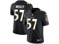 Men's Limited C.J. Mosley #57 Nike Black Alternate Jersey - NFL Baltimore Ravens Vapor Untouchable