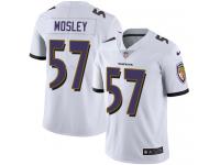 Men's Limited C.J. Mosley #57 Nike White Road Jersey - NFL Baltimore Ravens Vapor Untouchable