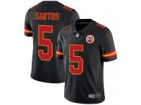 Men's Limited Cairo Santos #5 Nike Black Jersey - NFL Kansas City Chiefs Rush