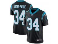 Men's Limited Cameron Artis-Payne #34 Nike Black Home Jersey - NFL Carolina Panthers Vapor Untouchable