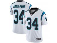 Men's Limited Cameron Artis-Payne #34 Nike White Road Jersey - NFL Carolina Panthers Vapor Untouchable