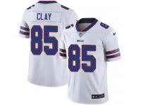 Men's Limited Charles Clay #85 Nike White Road Jersey - NFL Buffalo Bills Vapor Untouchable