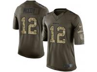 Men's Limited Colt McCoy #12 Nike Green Jersey - NFL Washington Redskins Salute to Service