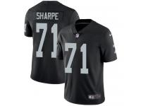 Men's Limited David Sharpe #71 Nike Black Home Jersey - NFL Oakland Raiders Vapor Untouchable