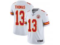 Men's Limited De'Anthony Thomas #13 Nike White Road Jersey - NFL Kansas City Chiefs Vapor Untouchable