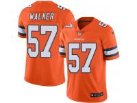 Men's Limited Demarcus Walker #57 Nike Orange Jersey - NFL Denver Broncos Rush