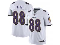 Men's Limited Dennis Pitta #88 Nike White Road Jersey - NFL Baltimore Ravens Vapor Untouchable
