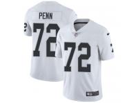 Men's Limited Donald Penn #72 Nike White Road Jersey - NFL Oakland Raiders Vapor Untouchable