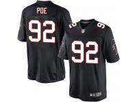 Men's Limited Dontari Poe #92 Nike Black Alternate Jersey - NFL Atlanta Falcons